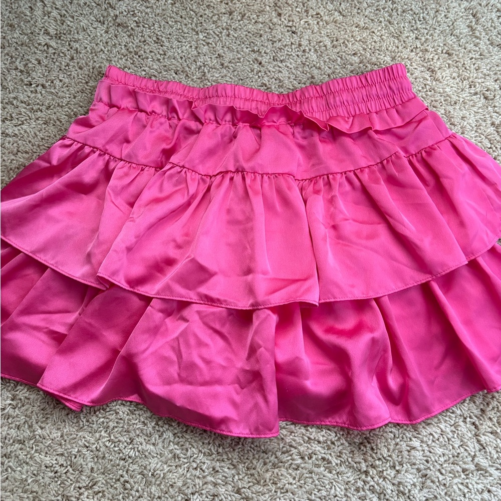 Pink Ruffled Skirt - Picture 5 of 6